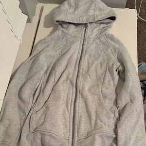 lululemon athletica Gray Hoodie Sweater